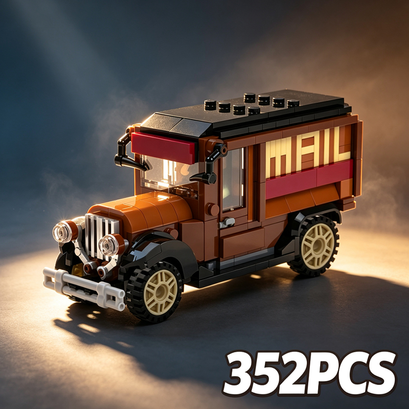 352PCS Vintage Mail Van MOC Bu - đánh giá và giá Vintage Toys Collector