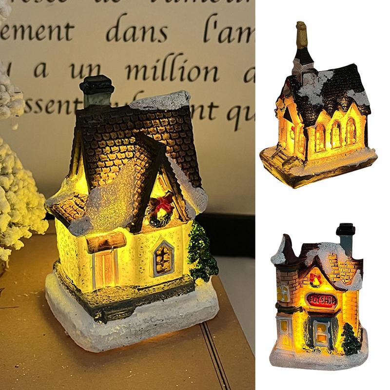 Christmas Village Houses Vinta - đánh giá và giá Collectible Vintage Lamps