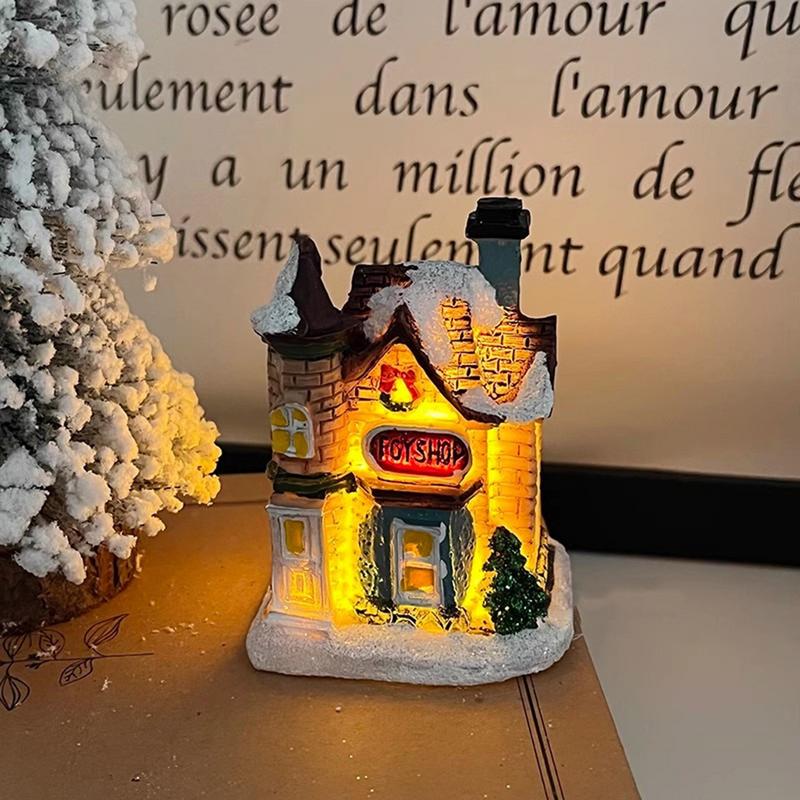 Christmas Village Houses Vinta - đánh giá và giá Collectible Vintage Lamps