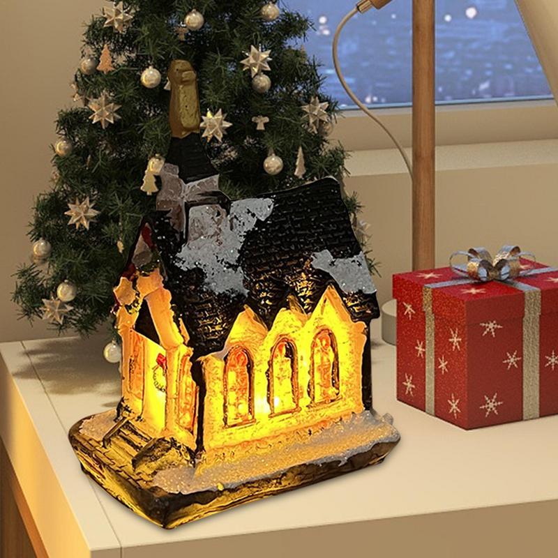 Christmas Village Houses Vinta - đánh giá và giá Collectible Vintage Lamps