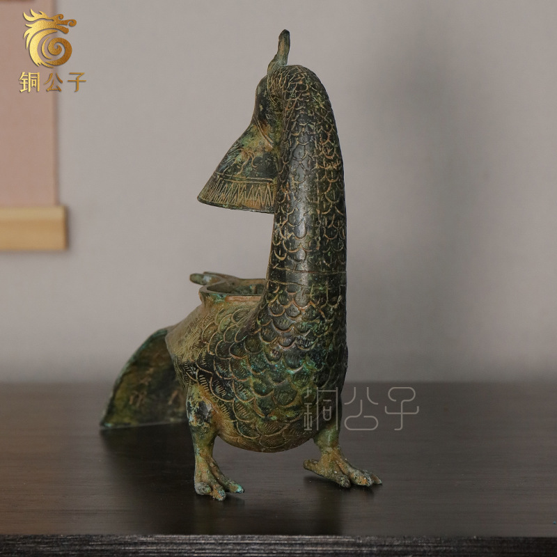 Long-Tailed Phoenix Bird Lamp  - đánh giá và giá Collectible Vintage Lamps