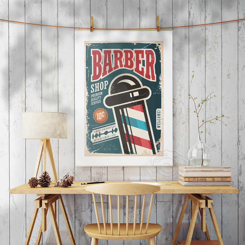 Barber Shop Vintage Art Collec - đánh giá và giá Collectible Vintage Lamps